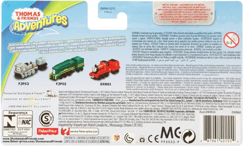Vista 5 de Tren de Fisher-Price, de las Aventuras de Thomas y sus amigos, Huracán