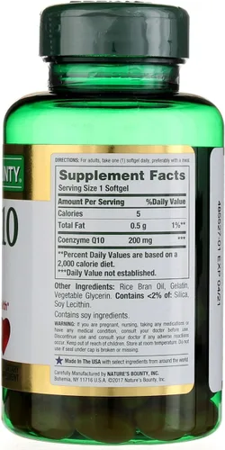 Vista 2 de Nature's Bounty Co Q-10 200 mg, 80 tabletas