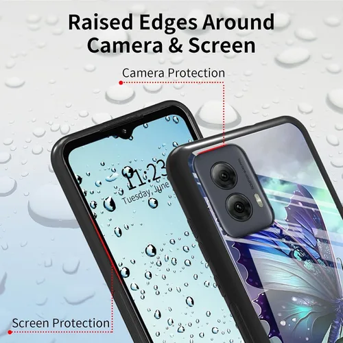 Vista 23 de Funda para Motorola Moto G Stylus 5G 2021 de vidrio templado, funda negra con diseño de mujer negra africana para mujeres y hombres, antiarañazos, a