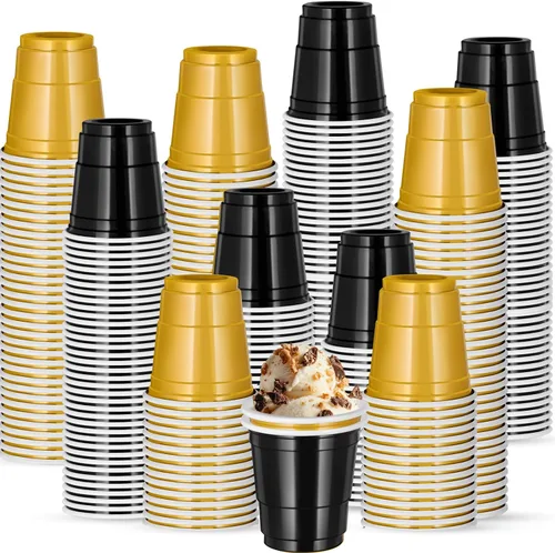 Vista 14 de 500 piezas vasos de chupito de 2 onzas de colores surtidos, vasos de chupito coloridos de plástico neón para beber, degustaciones servidas