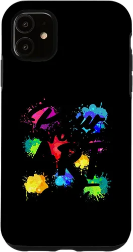 Vista 8 de iPhone 16 Pour Your Art Out Painting Artist Painter Designer Case