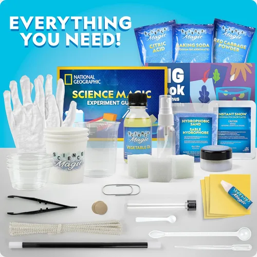 Vista 5 de National Geographic Science Magic Kit con más de 100 experimentos