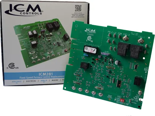 Vista 3 de ICM controles ICM281 Horno control repuestos para modelos OEM incluyendo Carrier CES0110057-xx series paneles de control