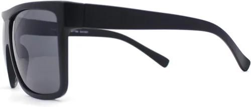 Vista 4 de SA106 Todas las gafas de sol rectangulares de gran tamaño con parte superior plana negra