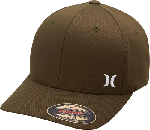 Vista 9 de Hurley Sombrero para hombre - Gorra ajustada elástica de visera curvada Aurora verde
