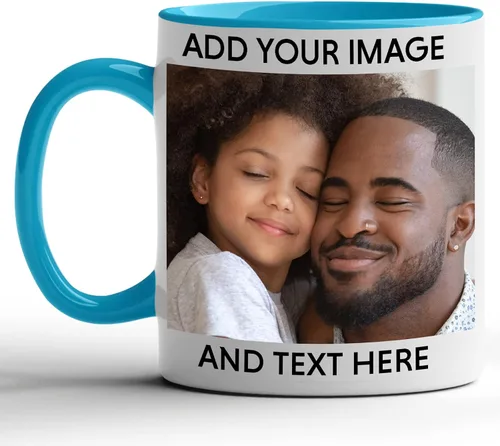 Vista 14 de GotPrint Taza con foto personalizada, regalos personalizados, carga de imagen y texto, logotipo de la empresa, nombre, idea de regalo personalizada