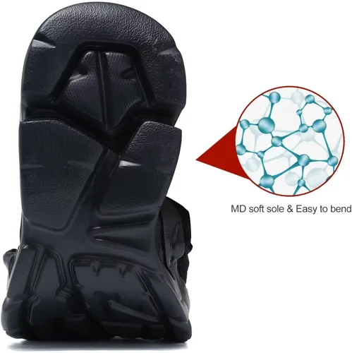 Vista 3 de Zapatos deportivos para caminar para hombre, ligeros, cómodos, informales, de malla, para trabajo, gimnasio, antideslizantes, tenis cruzados