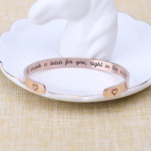 Vista 3 de Pulsera con mensaje oculto, regalos significativos para mujeres, regalos para grandes amigas, joyas de amistad únicas, regalos de cumpleaños