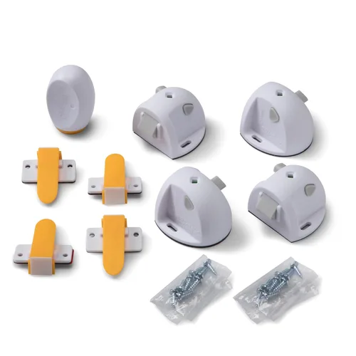 Vista 7 de Sistema de cerradura magnética adhesiva Safety 1st, 4 cerraduras y 1 llave