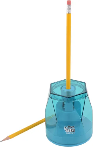 Vista 6 de Westcott iPoint® GEM - Sacapuntas con batería, color azul (00529)