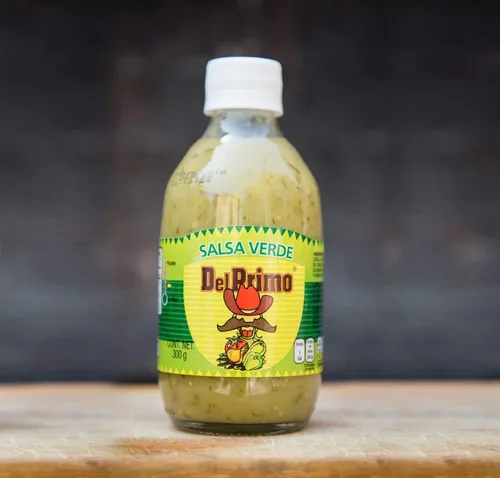Vista 4 de Del Primo Salsa Salsa Botella de 10.5oz (paquete de 3) Elige el sabor a continuación (Salsa Verde - Salsa Verde)