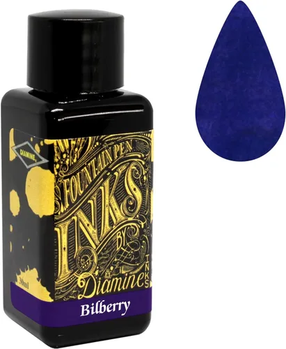 Vista 39 de Tinta embotellada para pluma estilográfica Diamine, 30 ml - Ámbar