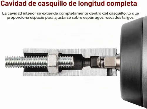 Vista 5 de TEKTON Juego de llaves de tuerca de impacto de 1/2 pulgada, 9 piezas SID92415