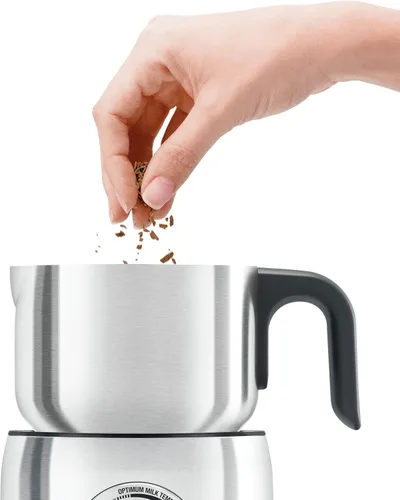Vista 2 de Breville Milk Café Frothe BMF600XL, acero inoxidable cepillado, (paquete de 2)