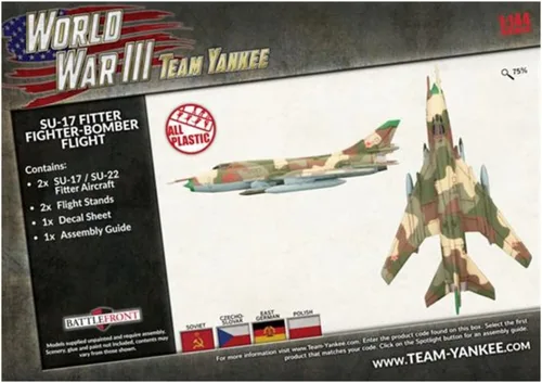 Vista 2 de World War III Team Yankee - Su-17 Fitter Fighter-Bomber Flight