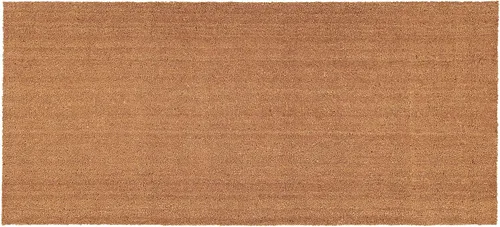 Vista 12 de Calloway Mills 153551224 Felpudo de fibra de coco natural con respaldo de vinilo, 12" x 24