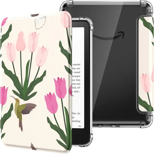Vista 9 de MoKo Funda para Kindle Paperwhite de 6.8" 11ª generación 2021 y Kindle Paperwhite Signature Edition, ultra transparente, suave, flexible