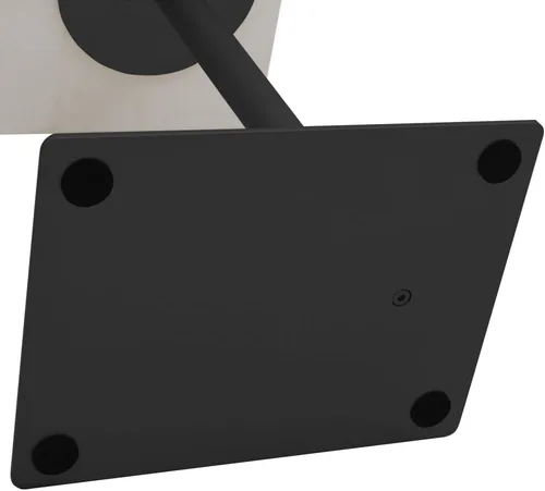 Vista 8 de Mesa auxiliar en forma de C de metal dorado con parte superior de mármol, moderna bandeja de café, escritorio lateral para sofá, sala de estar