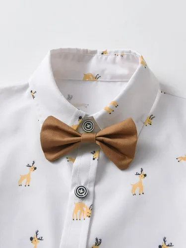 Vista 9 de Conjunto de traje de caballero para bebé niño