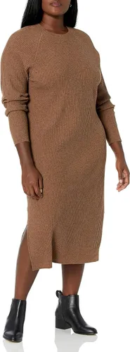 Vista 4 de The Drop Renata Rib - Vestido midi para mujer