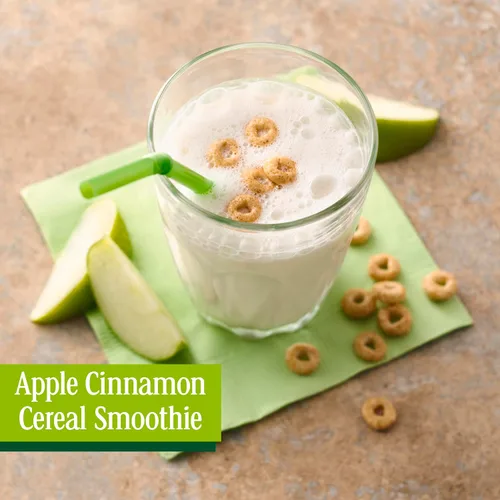 Vista 5 de Apple Cinnamon Cheerios 25% menos azúcar, tazón de una sola porción, 96