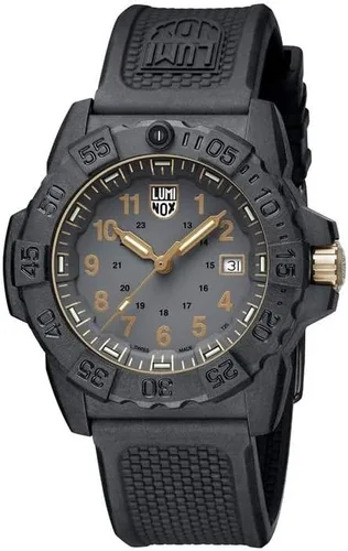 Vista 3 de Luminox Navy Seal 3500 Series 3508 Reloj para hombre Azul Buceador deporte lujo vestidoformal casual clásico militar