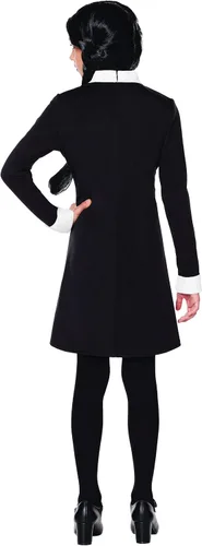 Vista 2 de Spirit Halloween Disfraz de Addams de miércoles para niños
