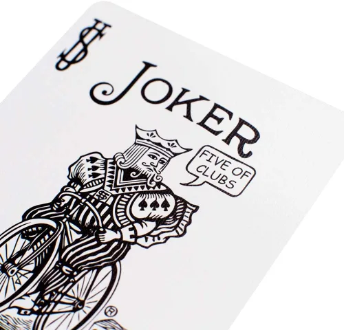 Vista 8 de Cartas de cartas de cráneo de bicicleta con 4 cartas mágicas adicionales