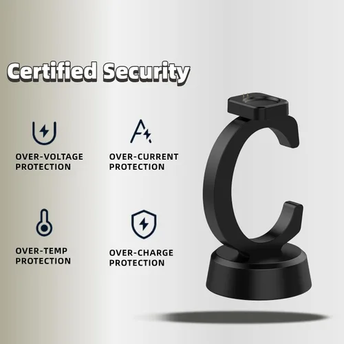 Vista 3 de Compatible con Amazfit T-REX 3 Pro/Balance/T-REX3, soporte de carga magnético para base de estación de carga Amazfit T-REX3