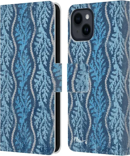 Vista 19 de Head Case Designs Funda de piel con licencia oficial de Paul Brent Agate Mermaid Coastal para iPhone 15