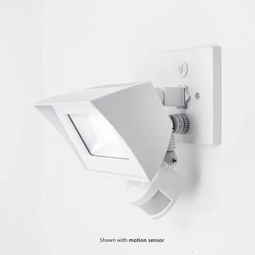 Vista 3 de WAC Lighting, Endurance Flood Energy Star 35W Luz de inundación LED 3000K en blanco Blanco (Architectural White)