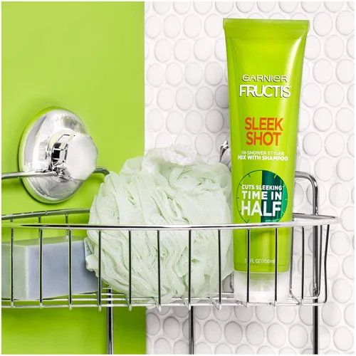 Vista 7 de Garnier Cuidado del cabello Fructis Sleek Shot para la ducha Styler, 5.1 onzas líquidas