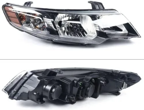 Vista 2 de Para 2010 2011 2012 2013 Kia Forte/Forte Koup halógeno lado pasajero lente transparente faro (R)