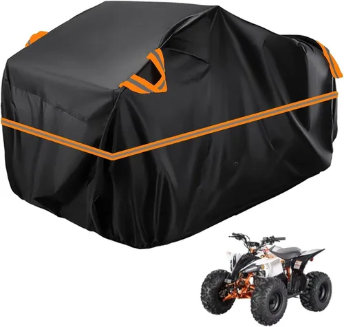 Vista 143 de Cubierta para ATV impermeable compatible con Arctic Cat H1 EFI TRV Cruiser 4x4 2011, cubierta de 210D para vehículos de 4 ruedas, cubierta para quad