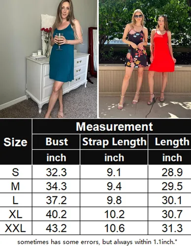 Vista 7 de Ekouaer Paquete de 2 camisones para mujer, ropa de dormir, camisola sin mangas, con espalda cruzada