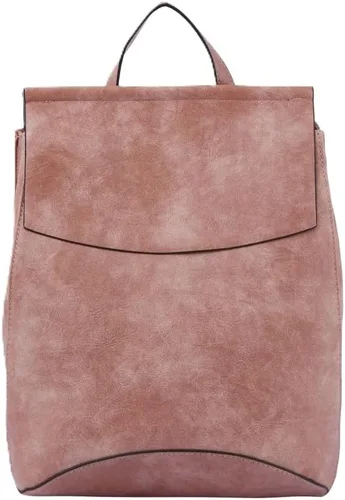 Vista 7 de Mochila convertible de moda Bolso de viaje de cuero vegano Bolso de hombro diario Multi Estilos Colores, Gris claro, Tamaño único, Mochila