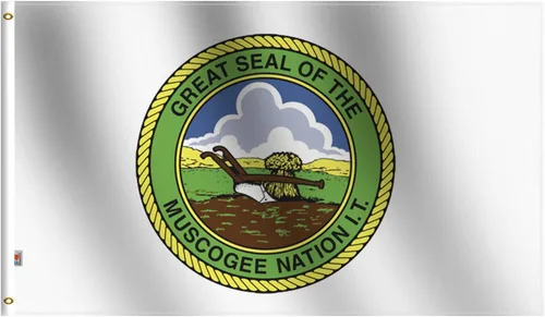 Vista 15 de Bandera de pueblo nativo americano Triba Abenaki de 3 x 5 pies, grande, tela de seda suave 100D para interiores y exteriores, 36 x 60 pulgadas
