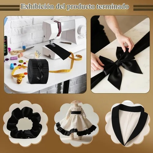 Vista 7 de Jelly Rolls de 40 piezas, tiras de tela para acolchar, tela para patchwork, tela de algodón acolchado, patchwork para manualidades Negro