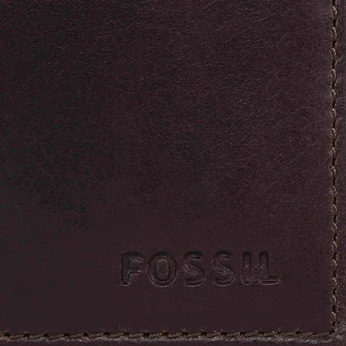 Vista 15 de Fossil Derrick - Cartera de piel con bloqueo RFID y funda extraíble para tarjetas