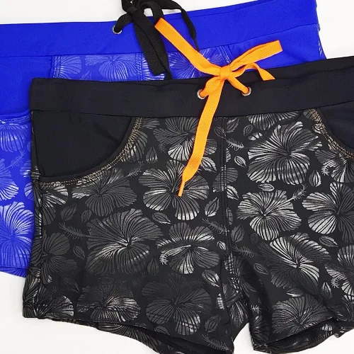 Vista 5 de UXH Traje de baño de los hombres de la moda masculina de la playa pantalones cortos de impresión surf natación traje de baño