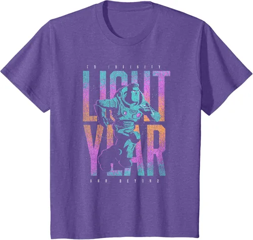 Vista 39 de Disney Pixar Lightyear Buzz Lightyear To Infinity And Beyond Camiseta, Negro