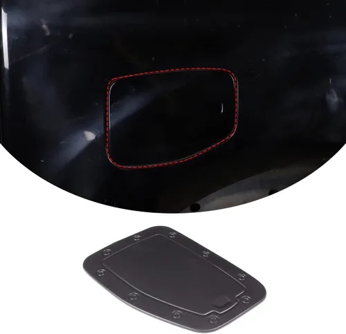 Vista 10 de Cubierta protectora para tanque de combustible de automóvil, accesorios compatibles con Ford Ranger 2015-2022, cubierta de puerta de tanque