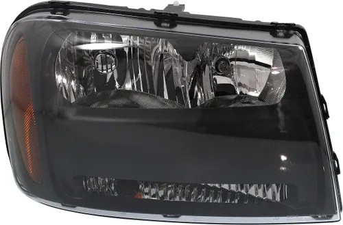 Vista 2 de Evan Fischer Faro delantero lateral del conductor y del pasajero para Chevrolet Trailblazer 2006-2009 halógeno con bombilla(s) sin barra de rejilla