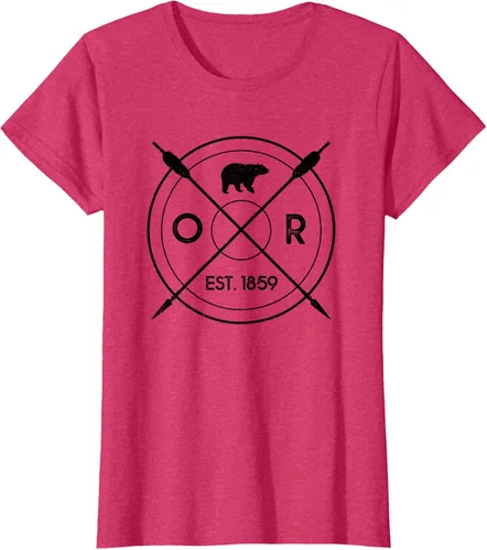 Vista 9 de Oregon Beaver State Bear OR Est. 1859 - Camiseta de regalo, gris, S