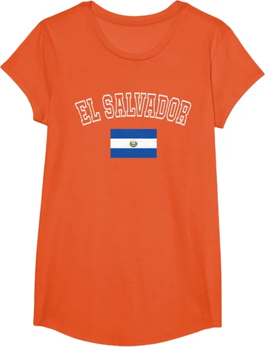 Vista 39 de Camiseta vintage con diseño de la bandera de El Salvador