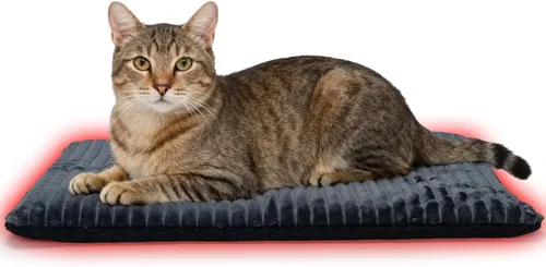 Vista 11 de Almohada de Cama Autocalentable para Gatos, Manta Térmica para Cama de Gato Autocalentable para Gatos de Interior y Perros Pequeños, 22 * 16
