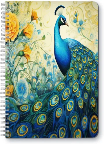 Vista 20 de Cuaderno de espiral, doble alambre en espiral, diario de composición escolar, suministros para la escuela y la oficina, 100 páginas, 5.71 x 8.26