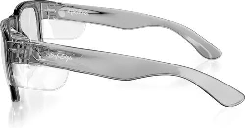 Vista 3 de SafeStyle Fusions - Lentes de seguridad con certificación ANSI Z87.1+, transparentes, tintados y polarizados