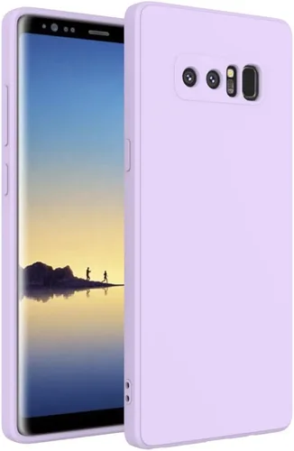 Vista 159 de Funda para Samsung Galaxy Note 8, color negro, resistente a los arañazos con tacto suave, delgada funda delgada para Samsung Galaxy Note 8
