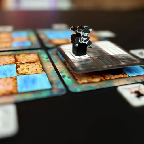 Vista 9 de CardLords Floors - Un juego táctico 3D de equilibrio y astucia, equilibra tus ninjas con Jutsu, juego de mesa para mover y coleccionar, 2-4